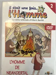 dvd il etait une fois l'homme l'homme de neandertal - albert barillé edition altaya - vol 2