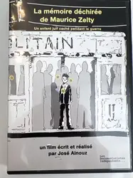 dvd la mémoire déchirée de maurice zelty - un enfant juif caché pendant la guerre