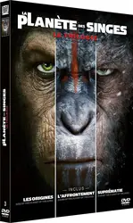 dvd la planète des singes - la trilogie