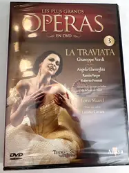dvd la traviata - les plus grands opéras edition altaya - vol 3