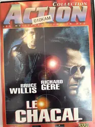 dvd le chacal collection action - bruce willis richard gere