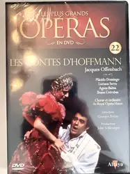 dvd les contes d'hoffmann les plus grands opéras edition altaya - vol 22
