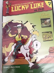 dvd les nouvelles aventures de lucky luke - fantômes et cornemuses editions atlas - vol 7