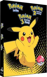 dvd pokémon - coffretu00a0: le film 1 - mewtwo contre mew + le film 2 - le pouvoir est en toi + le film 3 - le sort des zarbi