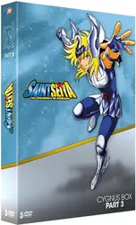 dvd saint seiya - les chevaliers du zodiaque - intégrale collector - cygnus box part. 3