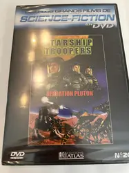 dvd starship troopers - opération pluton - les plus grands films de science-fiction editions atlas - vol 20