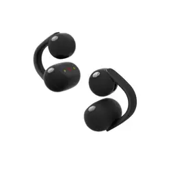 ecouteurs ouverts sans fil sony linkbuds clip wf - lc900 avec réduction active du bruit noir