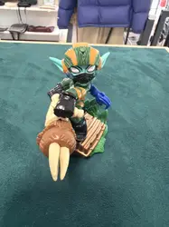 figurine jouet skylanders  - super shot stealth elf - super chargers