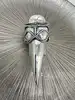 grande bague armure articulée au design médiéval argent 925 millième (22 ct) 51,76g