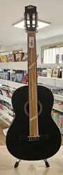 guitare classique shiver gcs 4/4 - noire mate