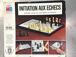 jeu initiation aux echecs mb - vintage 1970-1980