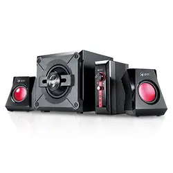 jeu pc genius sw - g2.1 1250 - système de haut - parleur - pour pc - canal 2.1 - 38 watt (totale)