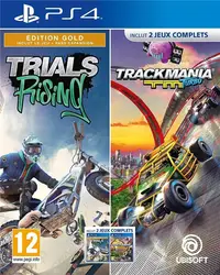jeu ps4 compilation trackmania + trials rising - édition standard