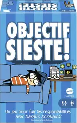 jeux de société sarahs scribbles - objectif sieste - jeu cartes à partir 7ans