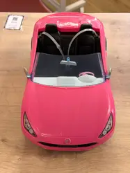 jouet voiture cabriolet rose barbie