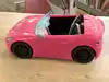 jouet voiture cabriolet rose barbie