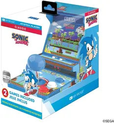 joystick player sonic the hedgehog portable retro arcade