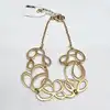 kctf1437 collier avec motif en bronze