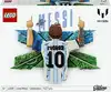 lego® editions football - lionel messi - la célébration - 43018