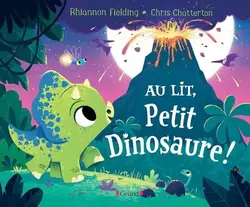 livre au lit, petit dinosaure !
