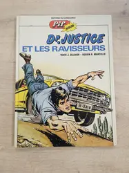 livre bd pif album - dr justice et les ravisseurs