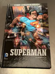 livre comics dc comics superman les hommes d'acier - le meilleur des super héros