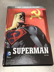 livre comics dc comics superman red son - le meilleur des super héros