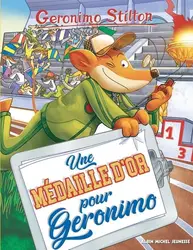 livre geronimo stilton tome 96 : une médaille d'or pour geronimo
