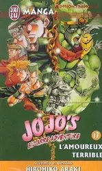 livre jojo's bizarre adventure tome 17 : l'amoureux terrible
