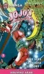 livre jojo's bizarre adventure tome 9 : ruée vers la falaise de la mort !