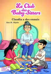 livre le club des baby - sitters tome 7 : claudia a des ennuis