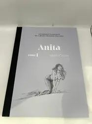 livre les grands classiques de la bande dessinée erotique - anita (tome 89) - guido crepax