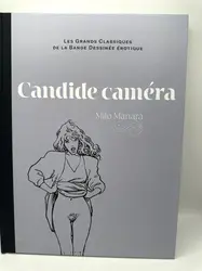 livre les grands classiques de la bande dessinée erotique - candide caméra (tome 33) - manara
