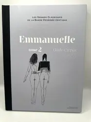 livre les grands classiques de la bande dessinée erotique -  emmanuelle 2 (tome 6) - crepax