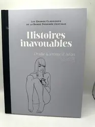 livre les grands classiques de la bande dessinée erotique - histoires inavouables (tome 35) - ovidie & d'aviau