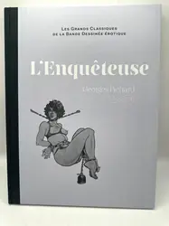 livre les grands classiques de la bande dessinée erotique - l'enquêteuse (tome 129) - pichard