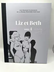livre les grands classiques de la bande dessinée erotique - liz et beth (tome 14) - lévis