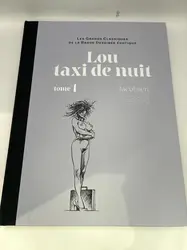 livre les grands classiques de la bande dessinée erotique - lou, taxi de nuit (tome 114) - jacobsen