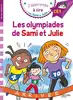 livre les olympiades de sami et julie - j'apprends à lire avec sami et julie (ce1)