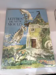 livre lettres de mon moulin - alphonse daudet - édition flammarion 1954