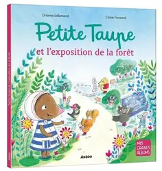 livre petite taupe et l'exposition de la forêt