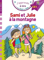 livre sami et julie à la montagne - j'apprends à lire avec sami et julie (ce1)