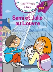 livre sami et julie au louvre - j'apprends à lire avec sami et julie (ce1)