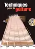 livre techniques pour la guitare (1 + 1 cd)