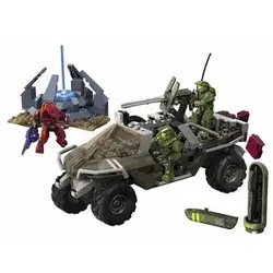 megabloks - 97011u - jeu de construction - halo - warthog résistance