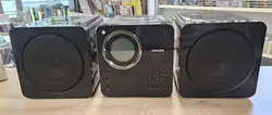 microchaîne hifi cubique philips mcm103b/12 cd - usb - aux - radio fm