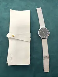 montre cluse extra plate - bracelet acier - g52706