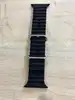 montre connectée apple watch ultra + cellular, boîtier titane 49mm avec bracelet océan blanc