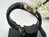 montre femme michel herbelin newport 12855.s bicolore mouvement quartz, cadran bleu, verre saphir, bracelet en cuir bleu marbré