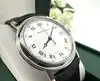 montre girard-perregaux classique automatique a n°461 en acier et le cuir de veau